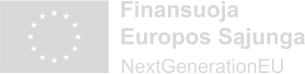 Finansuoja Europos Sąjunga NextGenerationEU